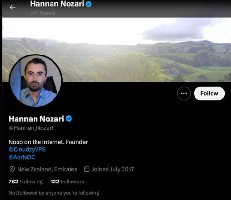 توییتر Hannan Nozari