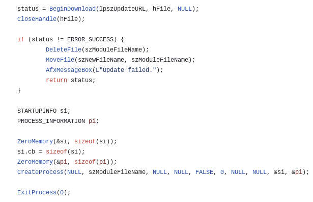 اجرای کد مخرب