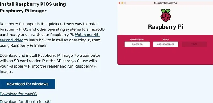 سایت رسمی RaspberryPi