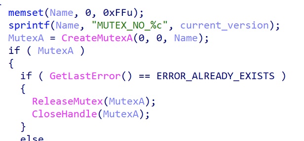 Mutex با نسخه ی شلکد