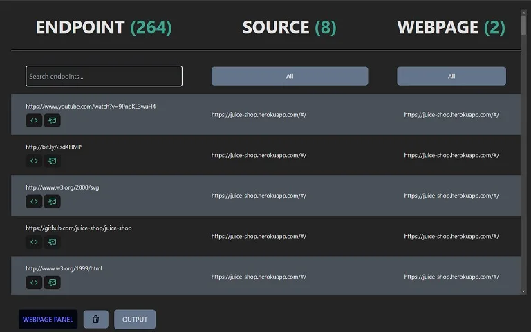 استخراج نقاط پایانی با EndPointer