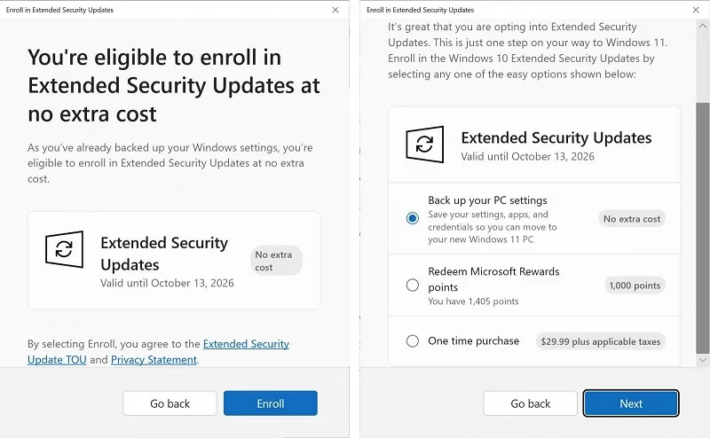 ویندوز 10 enroll کردن