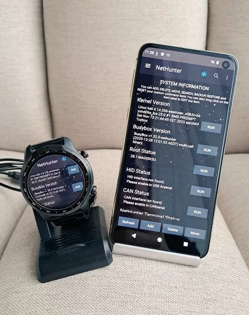 Kali NetHunter کالی برای موبایل و ..